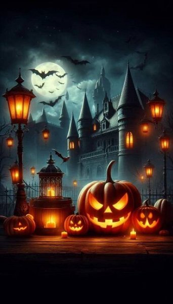 80+ Halloween Haunted House Wallpaper Desktoo, Phone Download - Technical Raju
