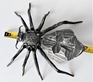 Pavouk "křižák" (kov) - Starožitnosti a umění