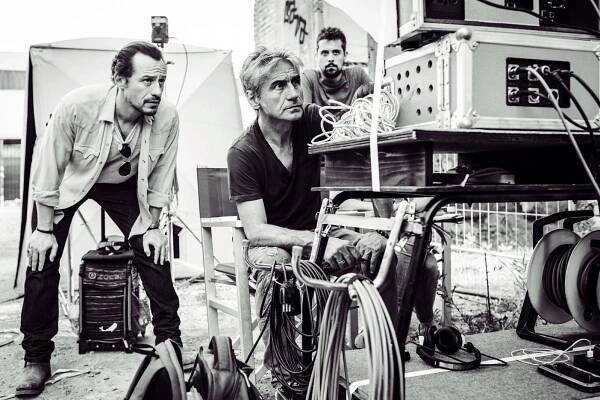 Made in Italy - Z natáčení - Stefano Accorsi, Luciano Ligabue
