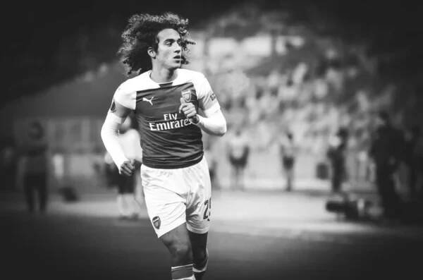 Kiev, ukraine - 29. November 2018: matteo guendouzi während der — Stockbild