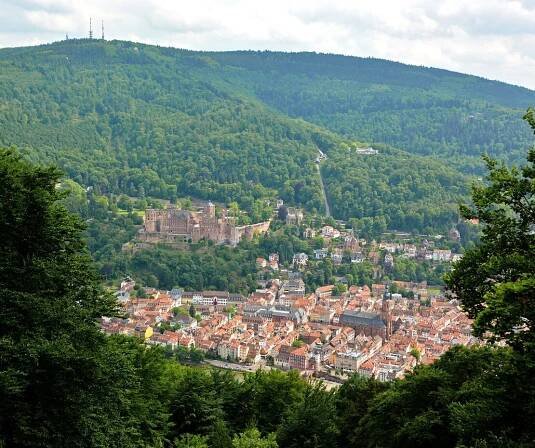 Königstuhl (Odenwald) v Heidelberg