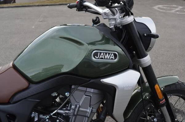Jawa RVM by Jawa 500 Scrambler