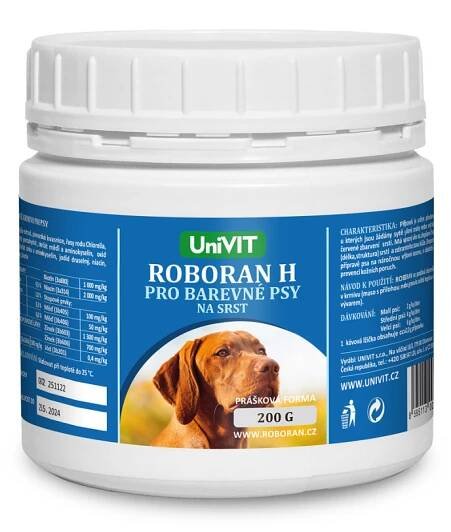 Roboran H pro barevné psy, 200g