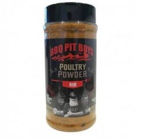 4392 bbq pit boys poultry powder rub 470 ml