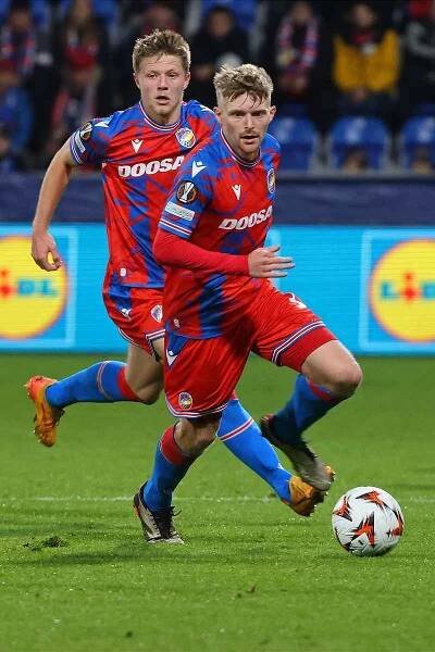Z utkání fotbalové Evropské ligy Viktoria Plzeň - Ludogorec Razgrad.