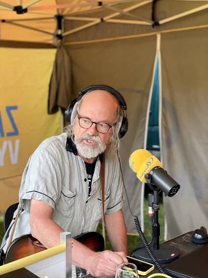 Souboj kytaristů kapely Žlutý pes proběhl na posledním Radiokempu Frekvence 1