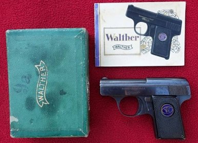 Pistole Walther Mod.9 - Sběratelské zbraně