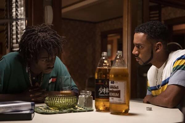 Wu-Tang: Americká sága - Vyhlašuji válku - Z filmu - Ashton Sanders, Siddiq Saunderson