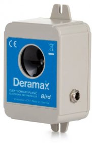 Deramax-Bird: Výkonný, bezpečný a spolehlivý plašič (odpuzovač) holubů, špačků, vrabců, kosů, havranů, vran apod.