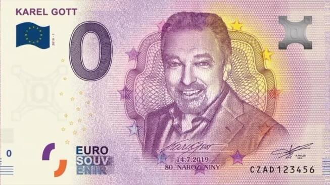 Přes noc se cena pamětních bankovek s Karlem Gottem vyšplhala na tisíce korun - Seznam Zprávy