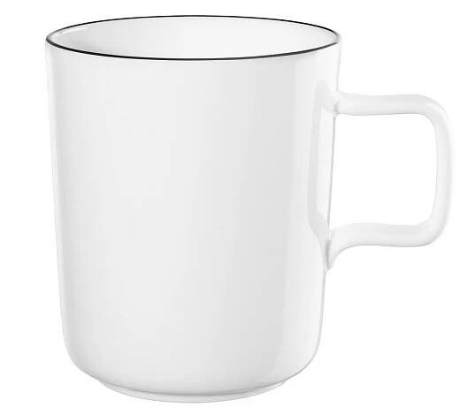 Porcelánový hrnek 350 ml OCO NOIRE ASA Selection - bílý