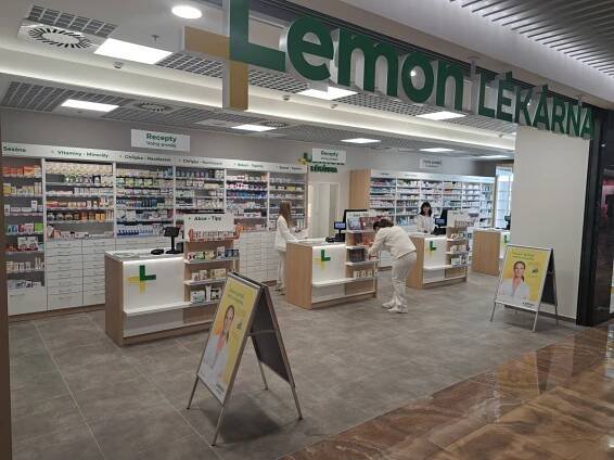 Lemon lékárna - Hradec Králové, OC Atrium, náměstí  28.října 1610/1