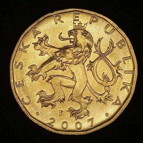20 Kč 2007 R VZÁCNÁ UNC STAV RL