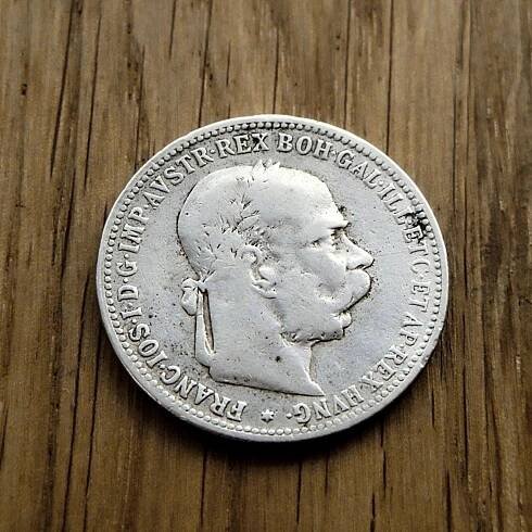 Stříbrná 1 Koruna 1893, František Josef I. (1848–1916)