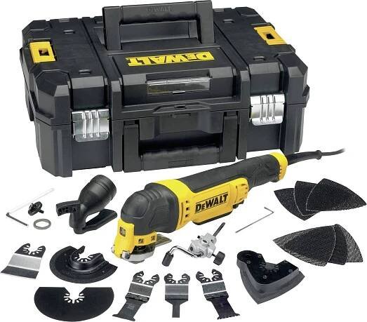 DEWALT DWE315KT multifunkční nářadí vč. příslušenství, 300 W, DWE315KT-QS