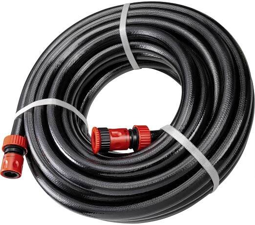 TOOLCRAFT TO-6897039 13 mm 1/2 palce 1 ks černá zahradní hadice 30 m