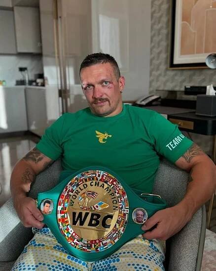 Usyk takes on Britain's IBF champion Daniel Dubois at Wembley Stadium on Saturday 