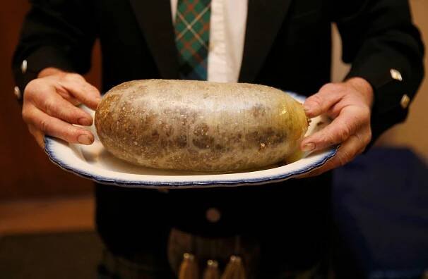 This boiled bag of offal is banned in the US. In Scotland it’s a fine-dining treat