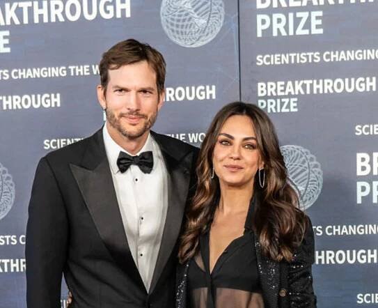 Mila Kunis and Ashton Kutcher’s kids make first public appearance - Celebrity Insider