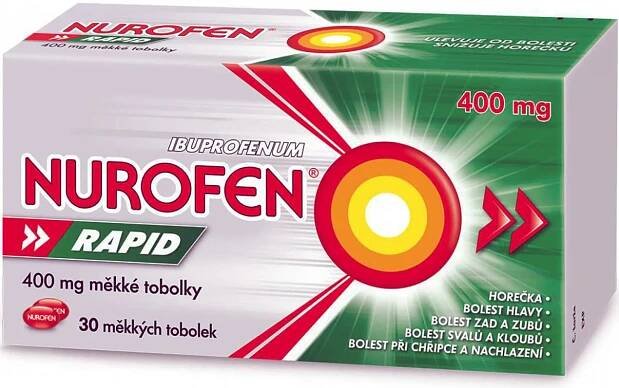 NUROFEN RAPID POR 400MG CPS MOL 30