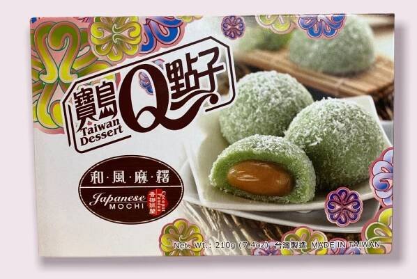 210g Mochi kokos a pandan