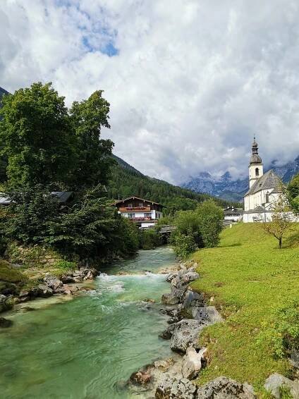 Ramsau, Bayern, Bavorský, Berchtesgaden