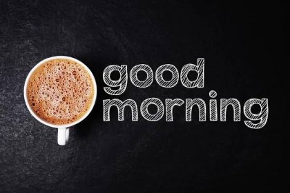 Čerstvá káva a dobré ráno nápis — Stock obrázek