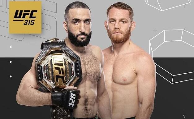 LIVE: Sledujte UFC 315 Muhammad vs Della Maddalena živě