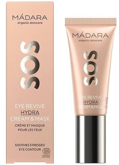 MÁDARA SOS Hydra hydratační krém a maska na oči 20 ml