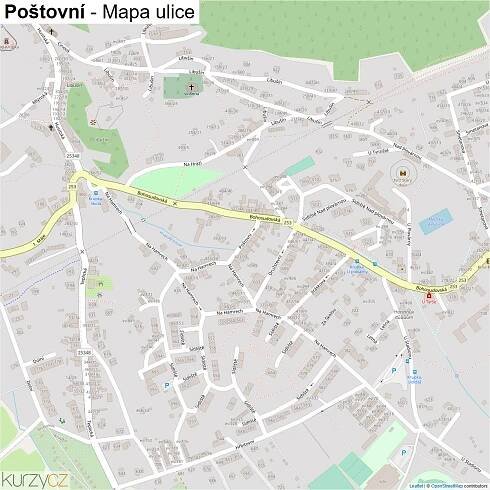 Poštovní - mapy | Kurzy.cz