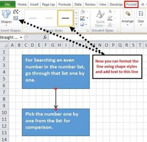 ✅ Vývojový diagram v Excelu Jak vytvořit vývojový diagram pomocí tvarů?