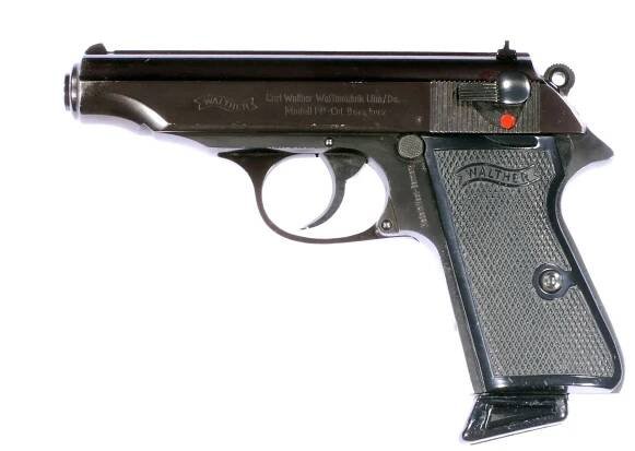 Pistole WALTHER PP 9 mm Br