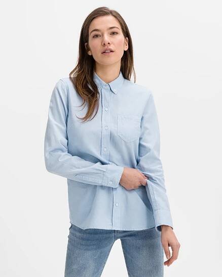 Gap Gap Košile 269247-00 Modrá Regular Fit