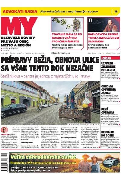 Týždenník pre Záhorie z 28. 4. - 4. 5. | Denník SME 
