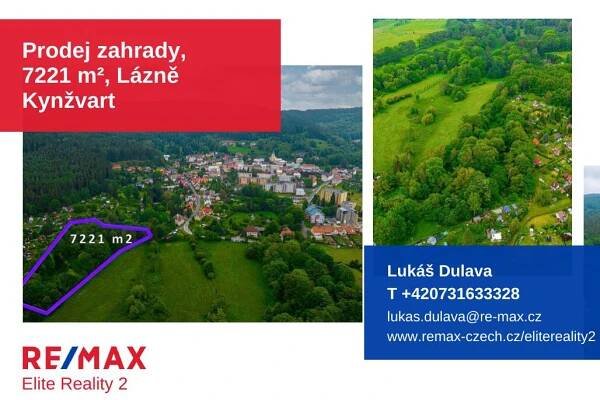 Prodej pozemku 7221 m², Lázně Kynžvart
