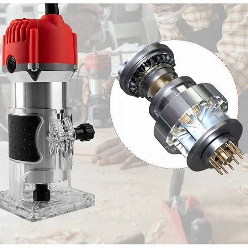 800W SILNÁ ELEKTRICKÁ JEDNORUČNÍ OHRAŇOVACÍ FRÉZKA 30000RPM Druh frézy horní