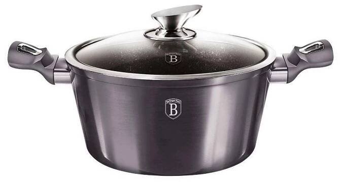 Sada nádobí Berlingerhaus s mramorovým povrchem 18 ks Carbon PRO Line BH-6887 | PENTA CZ