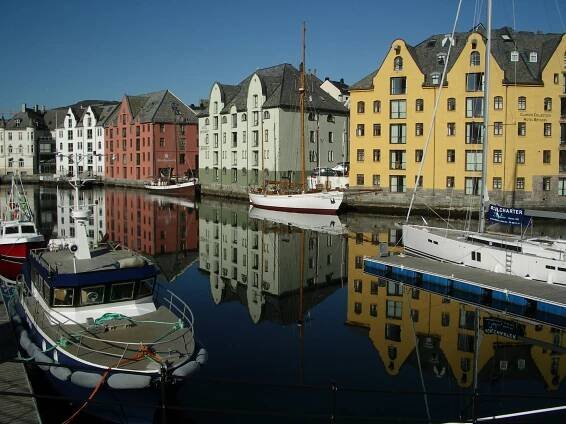 Alesund Norwegen