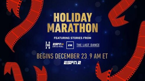 ESPN Airing Holiday Storytelling Marathon on ESPN, ESPN2