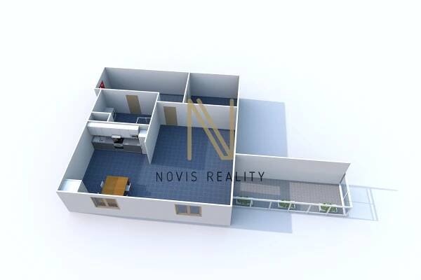 Pronájem bytu, 1+kk, 50 m²