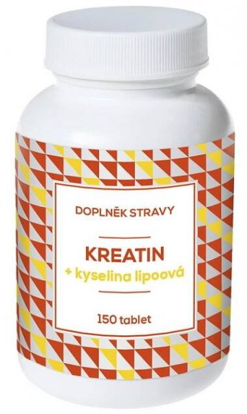 NATURVITA Kreatin+Kyselina lipoová tbl.150 - skladem