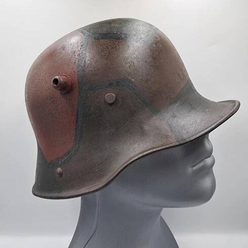 Helma - M16 Rohatka/přilba/helm ORIGINAL! TOP! RRR! 1WW-1WK/1914-1918/ - Vojenské sběratelské předměty