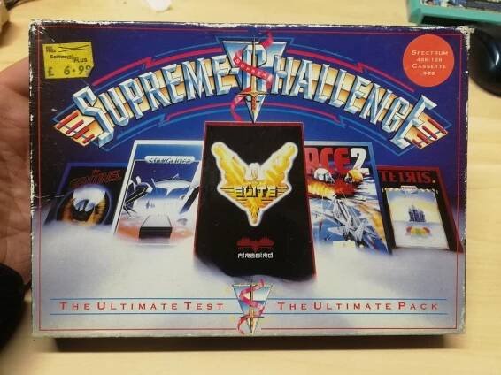 HRA NA ZX SPECTRUM - SUPREME CHALLENGE - Počítače a hry