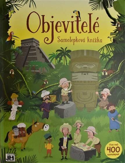 Objevitelé - Samolepková knižka