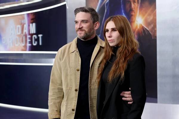 The Adam Project World Premiere at Alice Tully Hall on February 28, 2022 in New York City - Evan Jonigkeit, Zosia Mamet - Projekt Adam - Z akcí