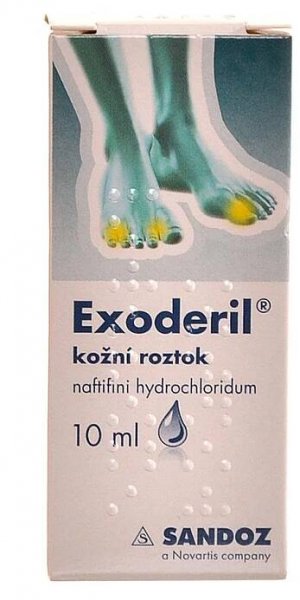EXODERIL Roztok k zevnímu užití 100 mg 10 ml - Lékárna Damona