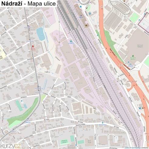 Nádraží - mapy | Kurzy.cz