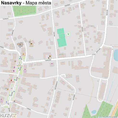 Nasavrky - mapy | Kurzy.cz