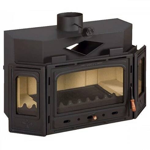 Krbová vložka Prity TC litinová, 16kW | Krbové vložky