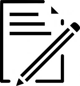 Document Paper Write Pencil Pen Drawing Png Icon Free Download - Pencil And Paper Drawing
